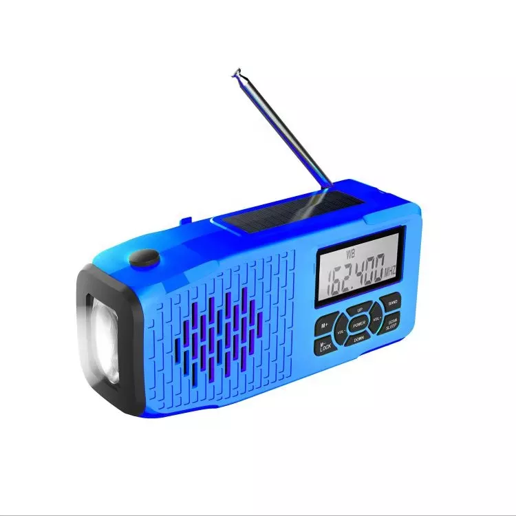 IR-098D Fashionable Portable Solar Radio with Flashlight