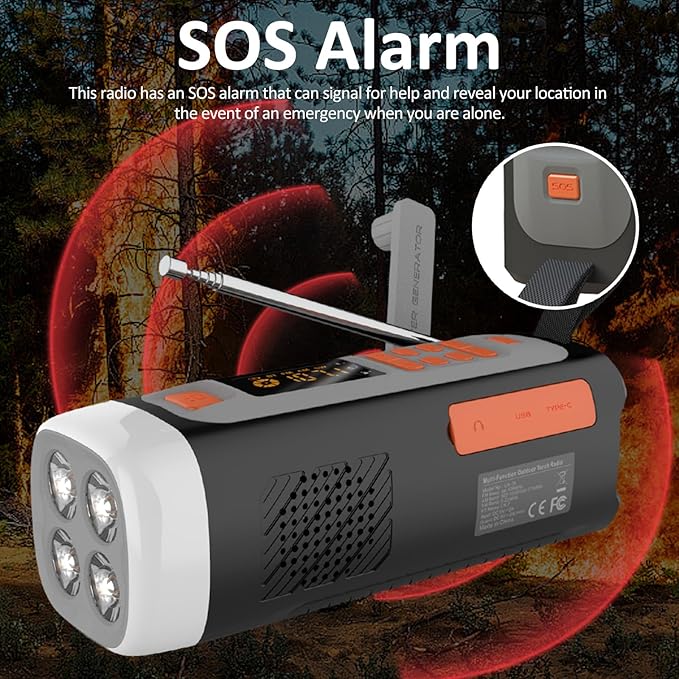 7A/7D DAB Multi-Function Emergency Radio