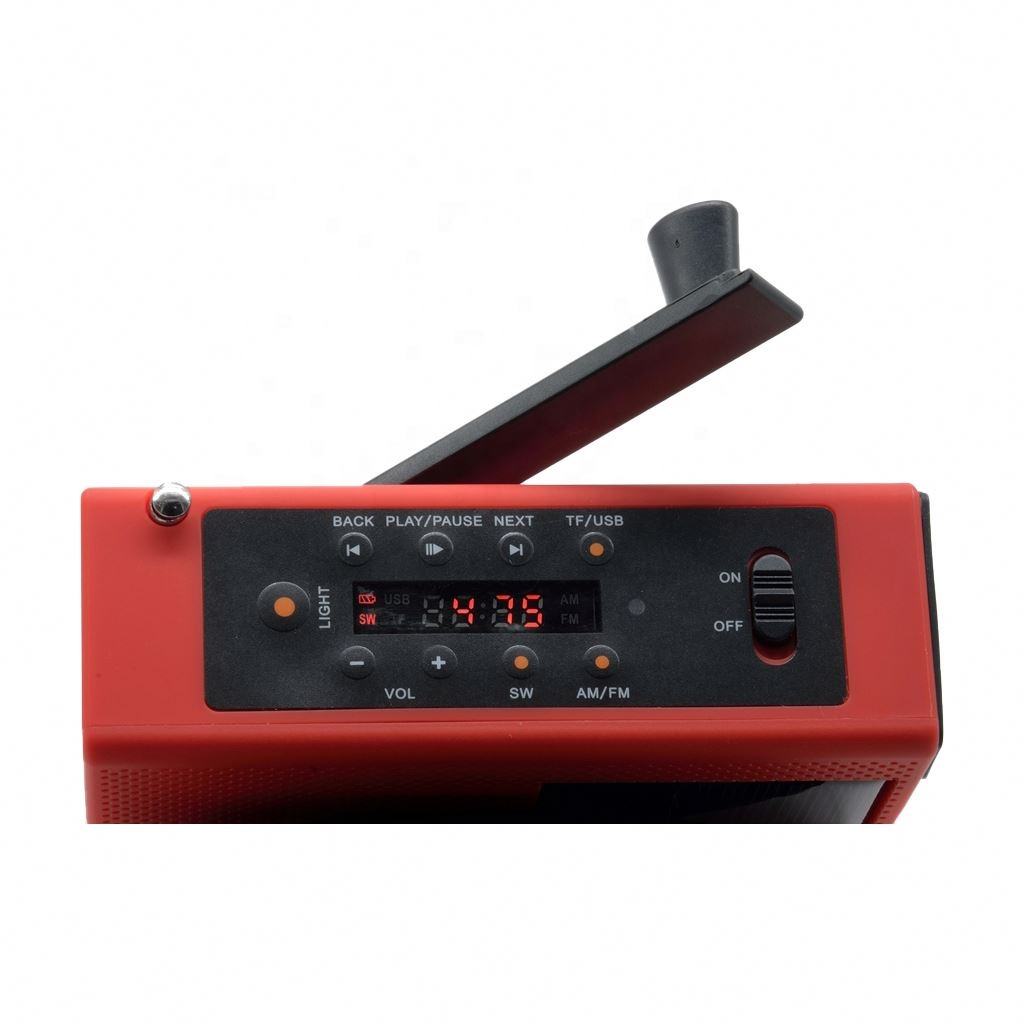 IR-019 Solar Radio - 2000mAh Emergency Dynamo Radio for Adventures