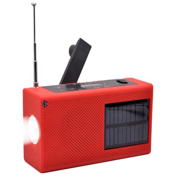 IR-019 Solar Radio - 2000mAh Emergency Dynamo Radio for Adventures