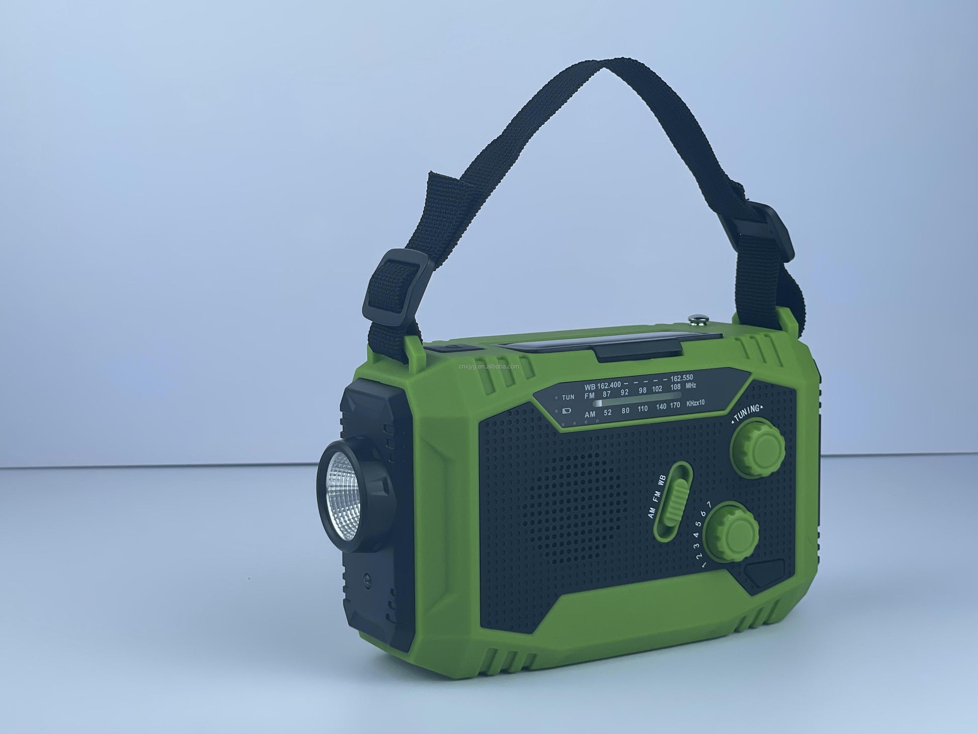 IR-031 AM FM NOAA Weather Alert Radio with LED Torch and Power Bank