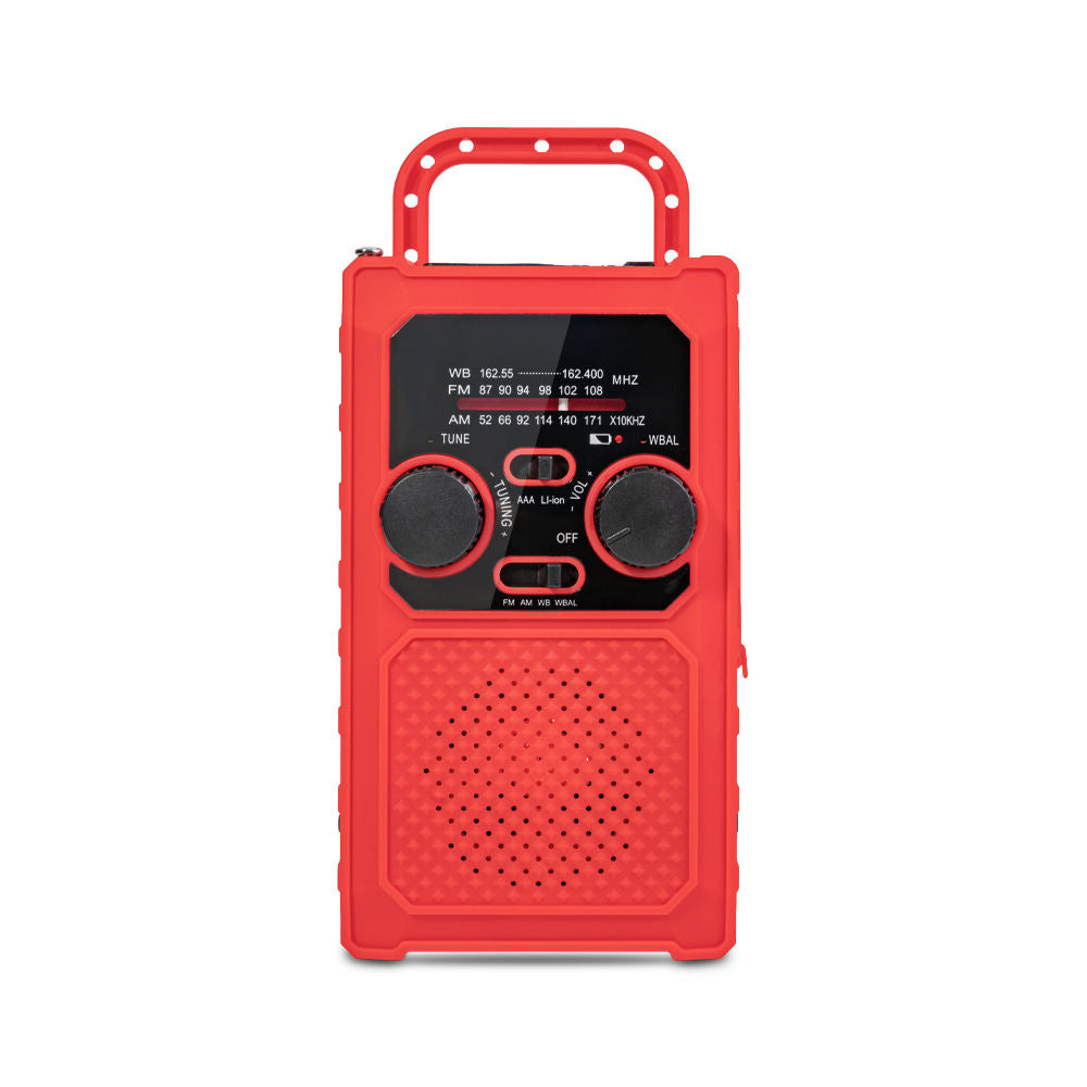 IR-038 Portable Solar Radio with 5000mAh Power Bank