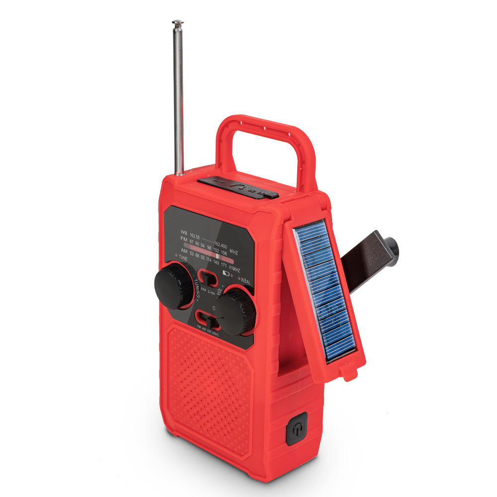 IR-038 Portable Solar Radio with 5000mAh Power Bank