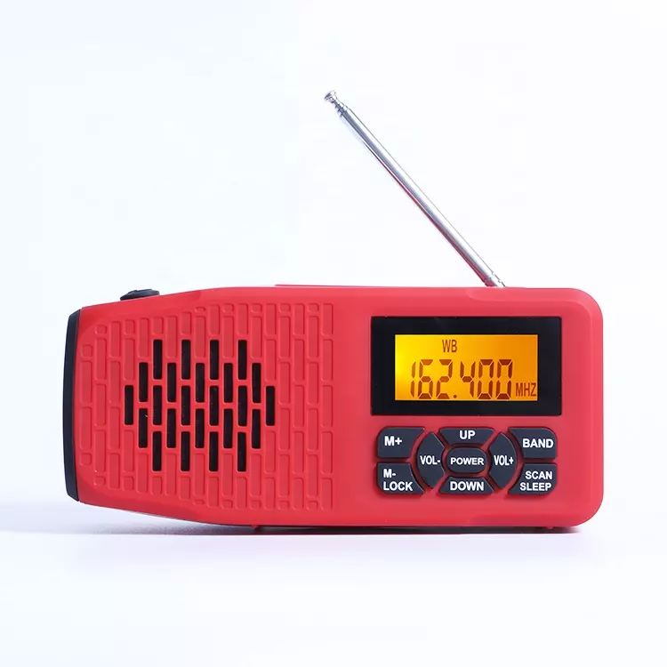 IR-098D Fashionable Portable Solar Radio with Flashlight