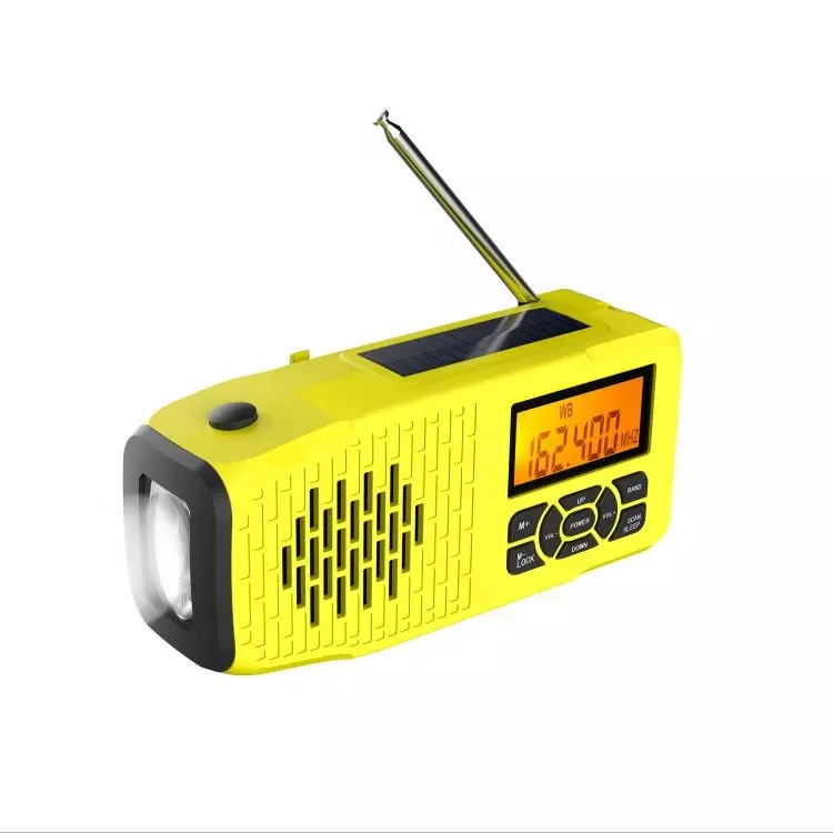 IR-098D Fashionable Portable Solar Radio with Flashlight