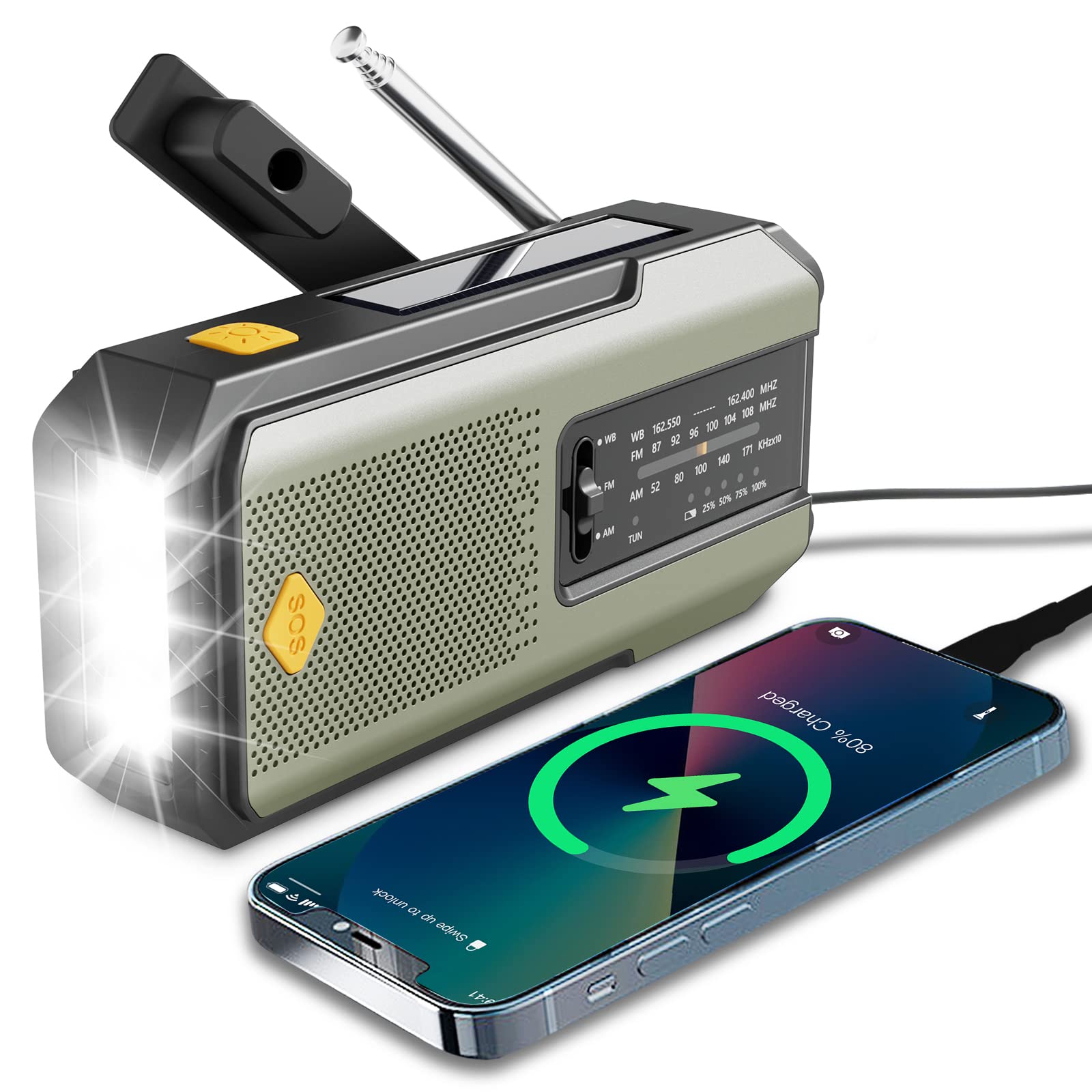 Stay Informed with IR-102 Portable Weather Alert Radio – Medinggroup