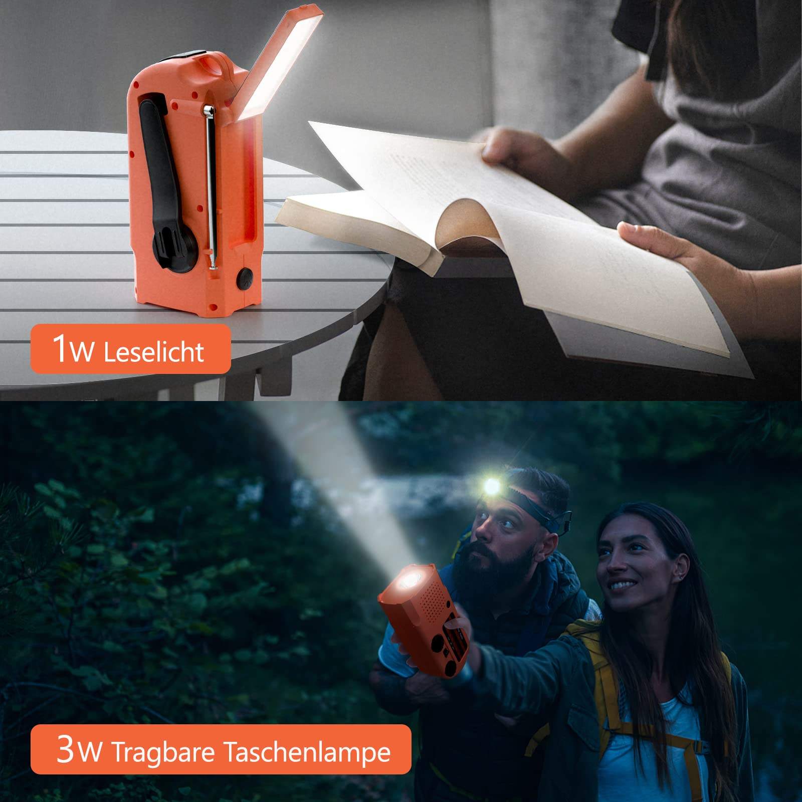 IR-299 Ultimate 5000mAh Portable Solar Dynamo Radio