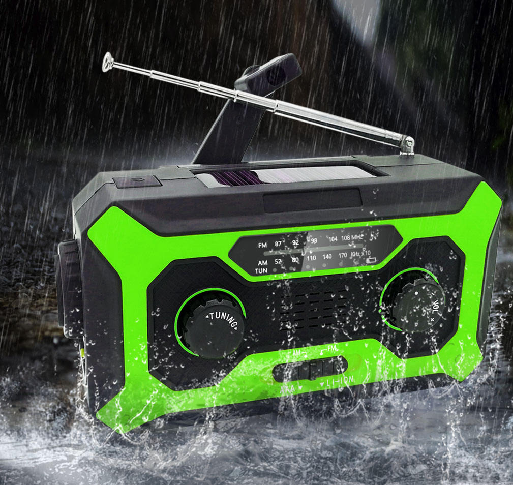 IR-452 Versatile Solar Radio for Weather Emergencies