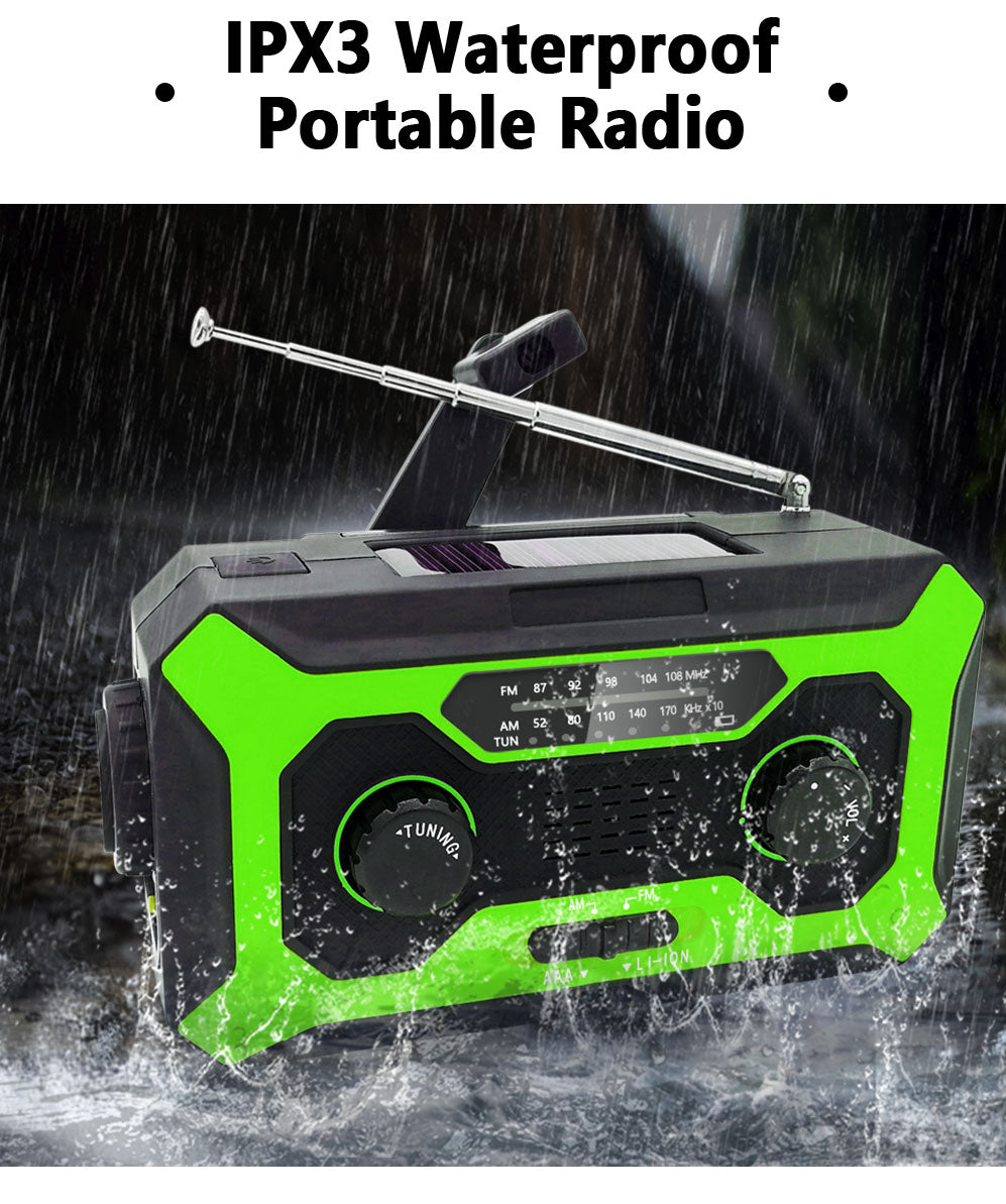 IR-452 Versatile Solar Radio for Weather Emergencies